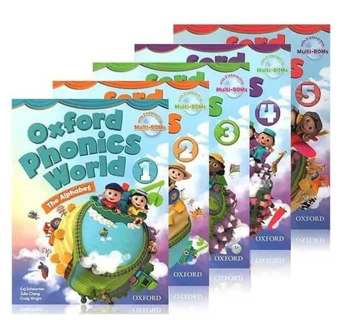 کتاب انگلیسی 3 Oxford phonics world